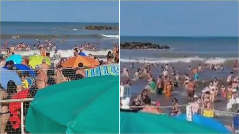 Tragedia en la Costa: murió un joven por una ola gigante que azotó las playas en Santa Clara, Mar Chiquita y Mar del Plata
