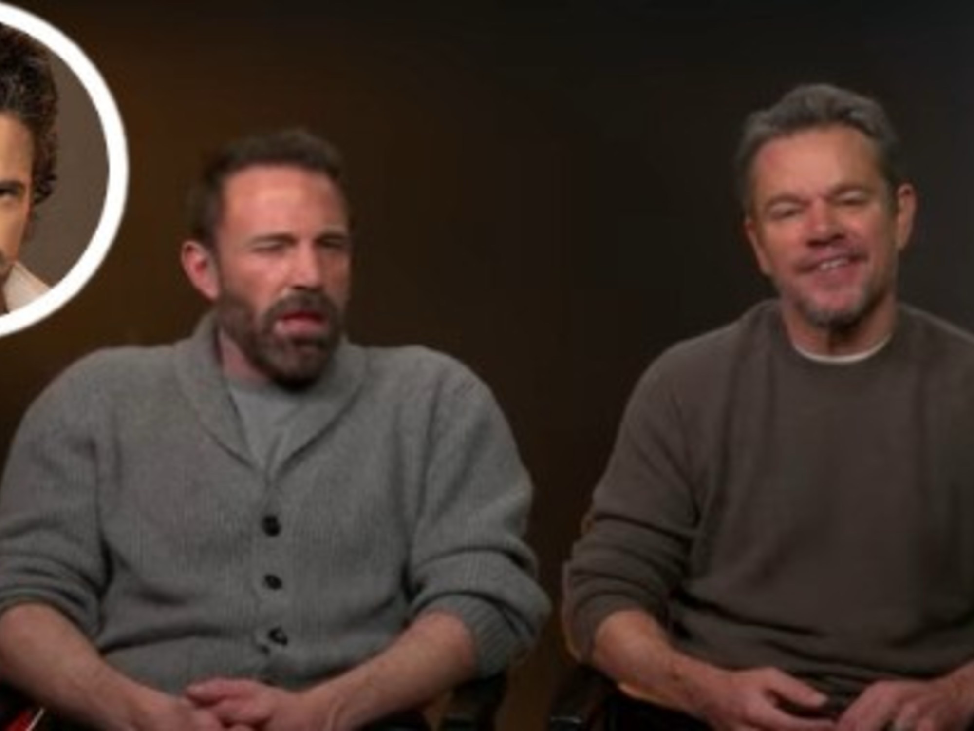 Matt Damon y Ben Affleck se burlaron del audio viral de Luciano Castro: “¡Buen día guapa!