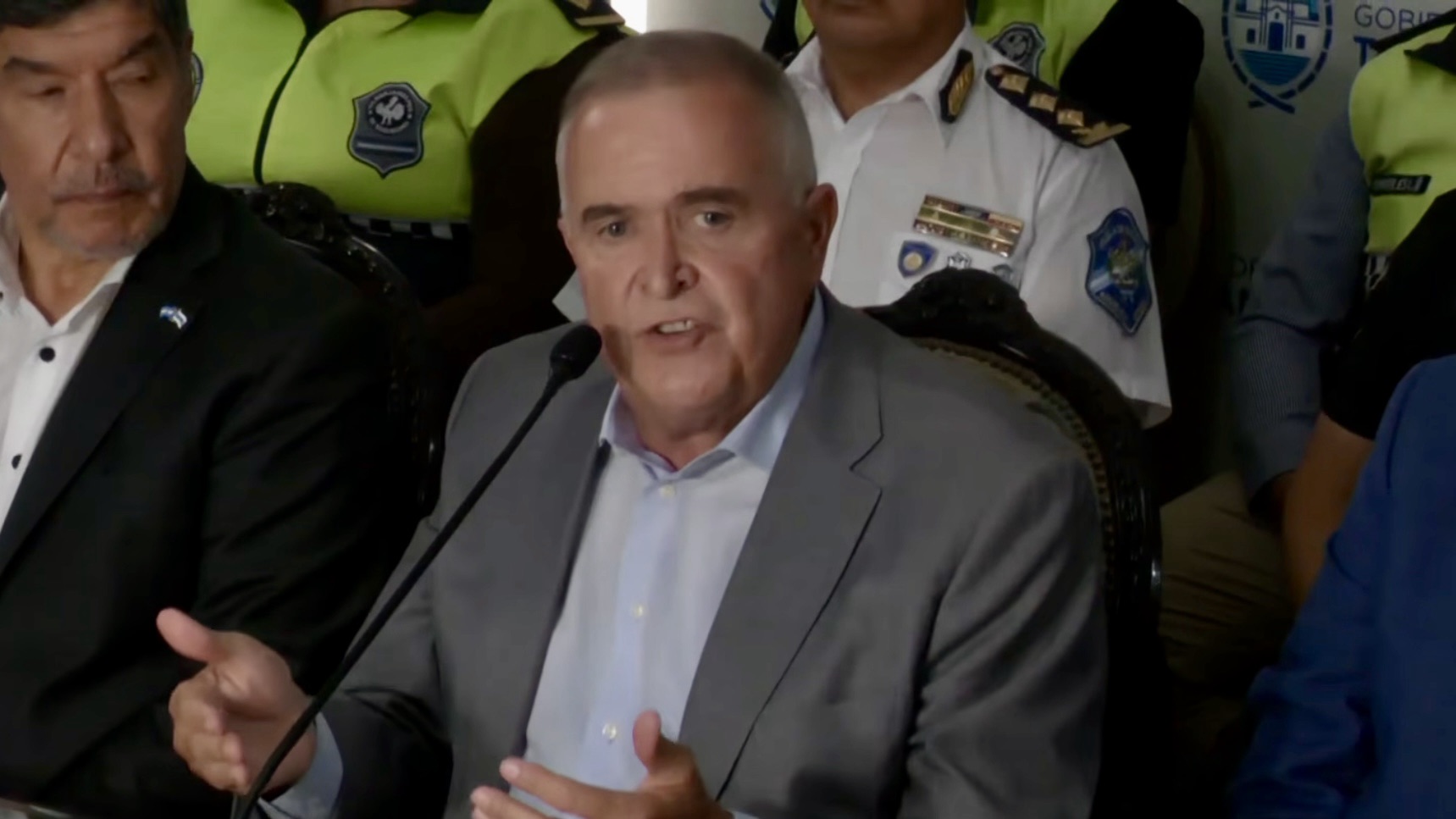 Jaldo anunció la posible habilitación de un pabellón para menores en Benjamín Paz tras el asesinato de un joven en Alderetes