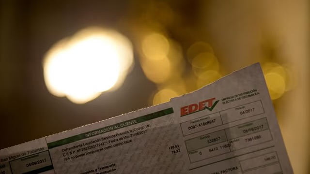 En febrero, las boletas de EDET llegarán con un aumento del 13,4%