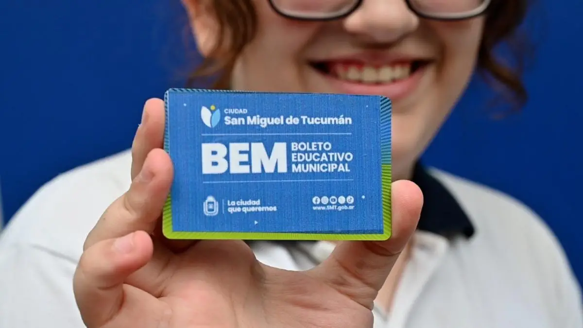Cómo y cuándo tramitar el Boleto Educativo Municipal en San Miguel de Tucumán