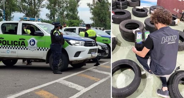 Nación transfirió neumáticos incautados por la Aduana para equipar a la Policía de Tucumán