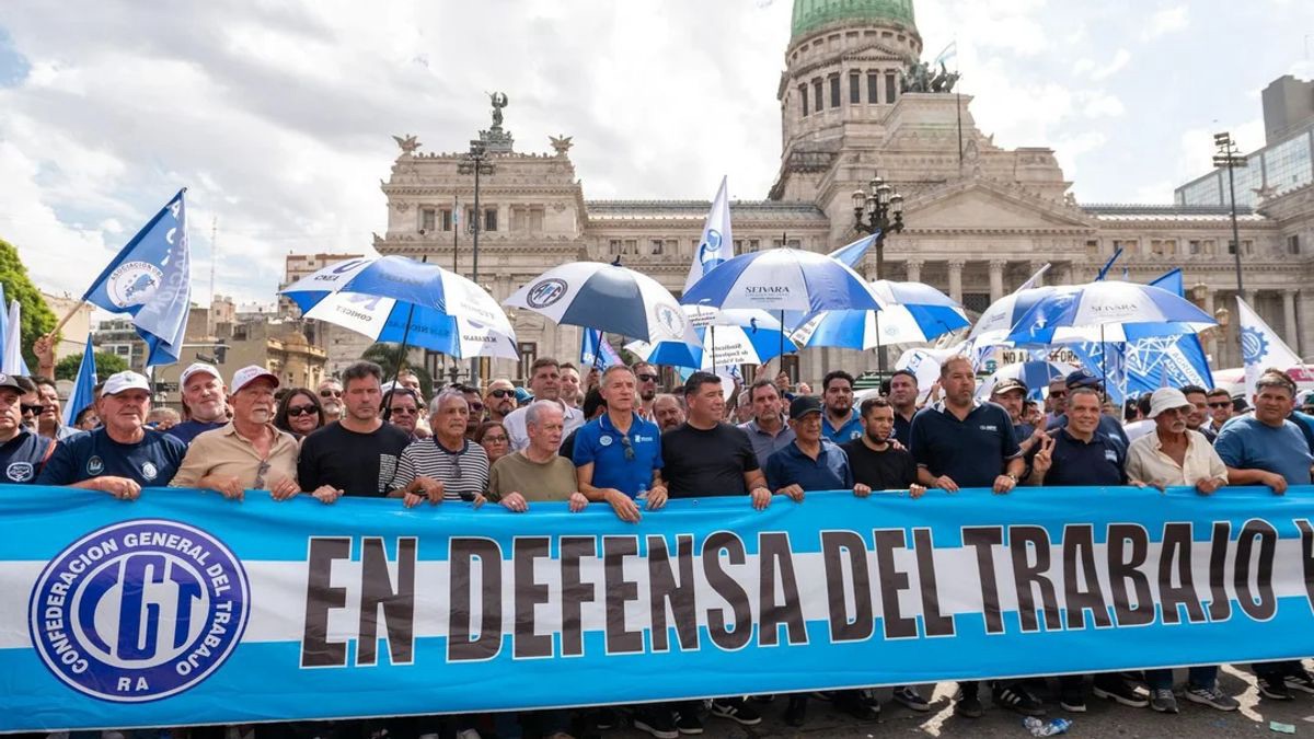 La CGT definió un paro nacional sin movilización para el día del debate de la reforma laboral en Diputados