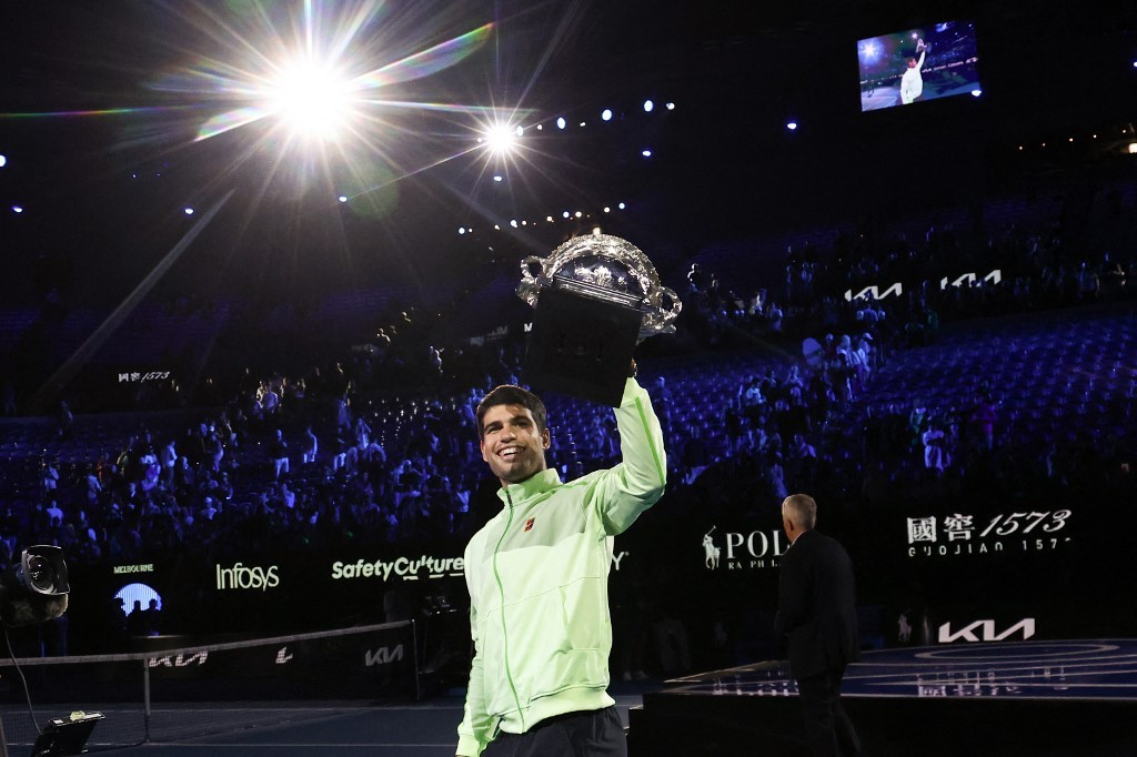 Victoria y récord: Alcaraz venció a Djokovic en Australia y conquistó los cuatro Grand Slam