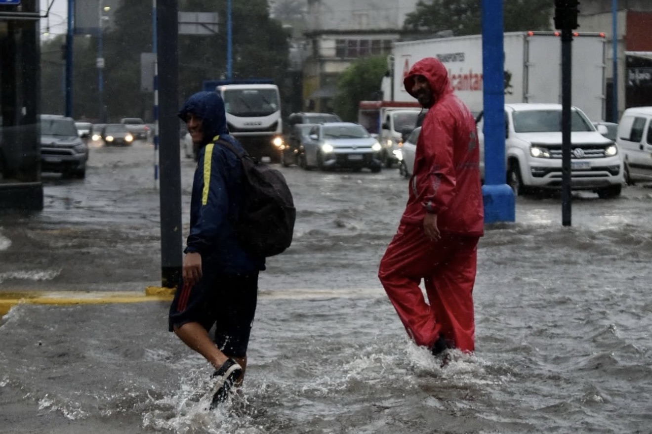 Temporal en Tucumán: en solo dos horas llovió casi la mitad del promedio mensual