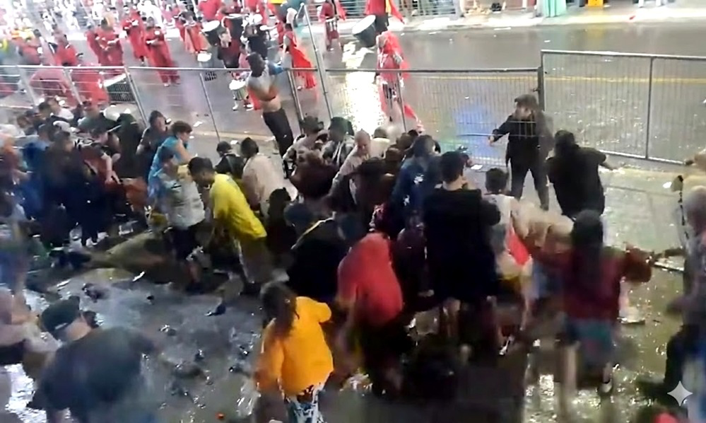 Batalla campal marcó la segunda noche de los corsos de Aguilares