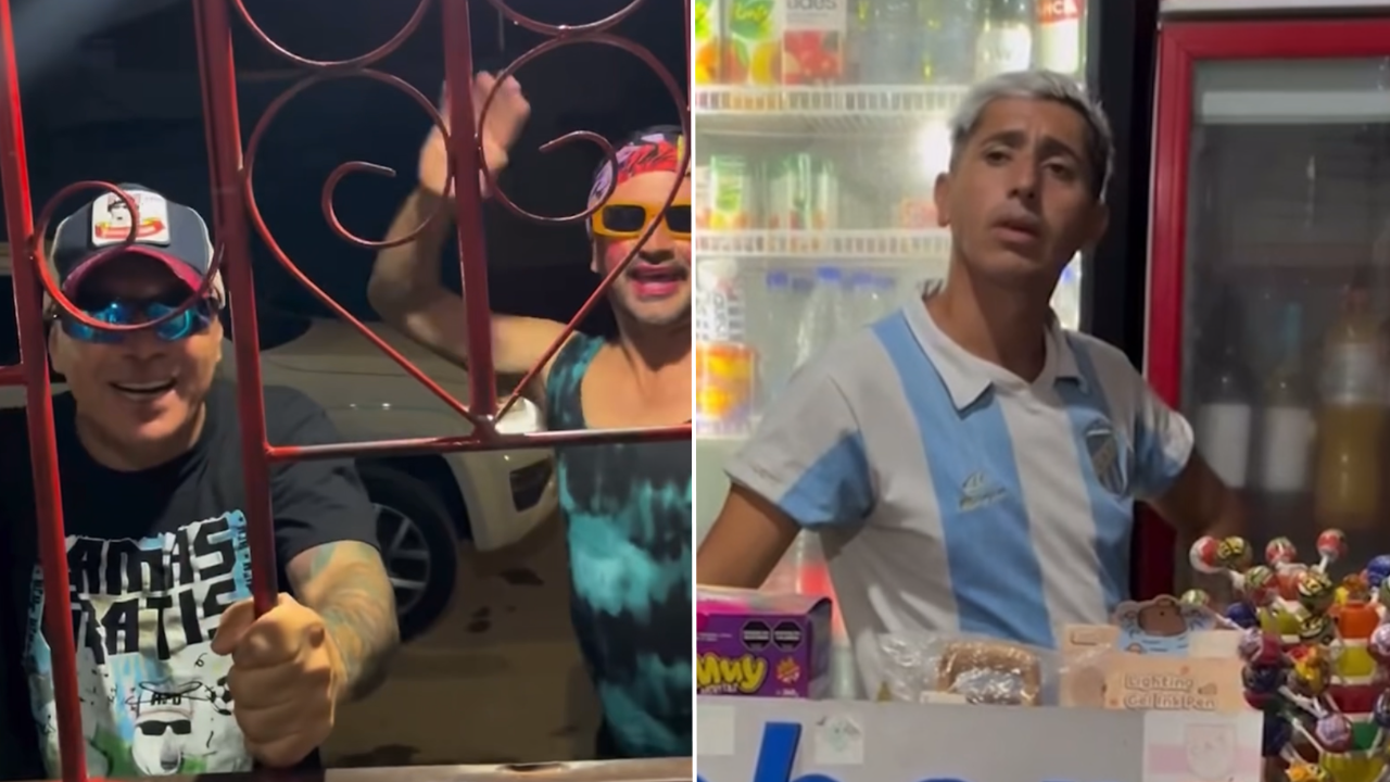 Pablo Lescano revolucionó Villa 9 de Julio: visitó a un influencer tucumano e invitó a un show en Ranchillos