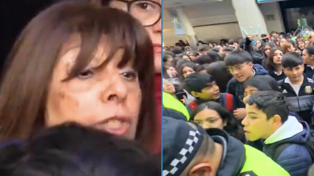Alumnos de la Escuela Normal protestaron por mejoras y lograron que la ministra vaya a dar explicaciones