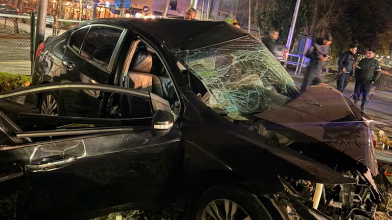 Fotos: así quedó el auto en el que viajaba Ernestina Pais tras el choque fatal