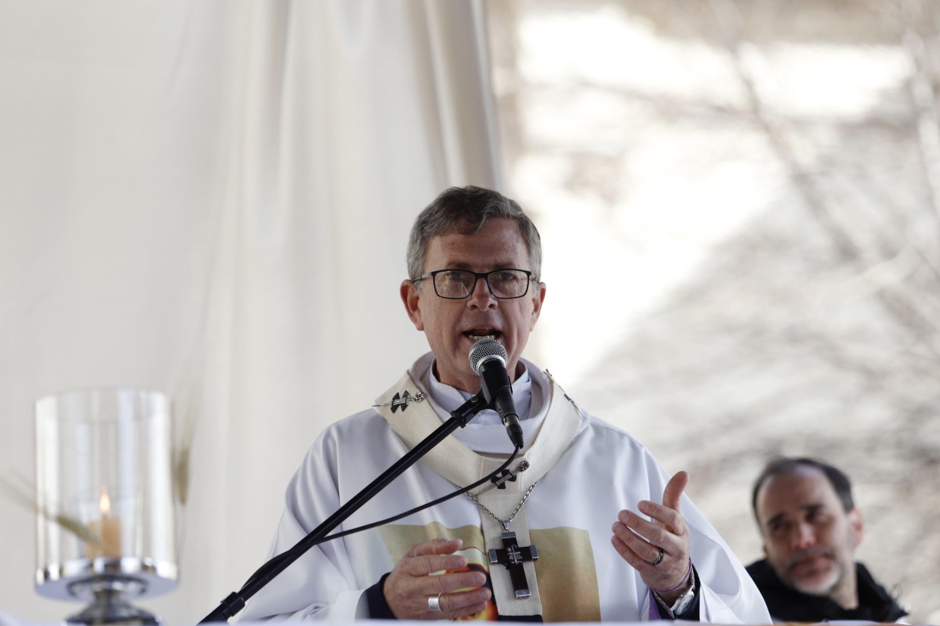García Cuerva pidió terminar con el odio y la intolerancia durante la Peregrinación a Luján